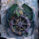 Anne Stokes Year of the Magical Dragon Pagan Wheel of the Year Wall Plaque from Mystical and Magical.