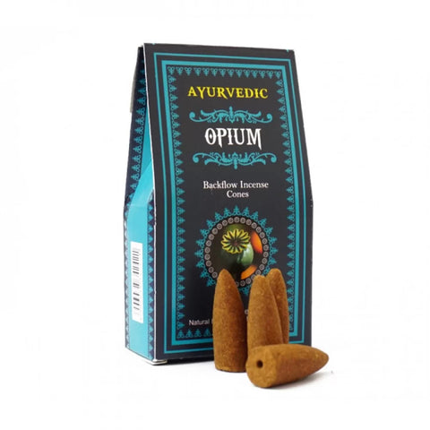 Opium Ayurvedic Backflow Incense Cones