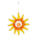 Orange Sun and Nugget Suncatcher