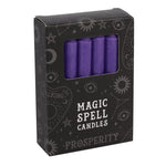Pack 12 Purple Magic Spell Candles From Mystical and Magical Halifax