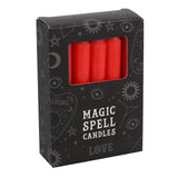 Pack of Red Magic Love Spell Candles from at Mystical and Magical