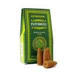 Patchouli Ayurvedic Backflow Incense Cones