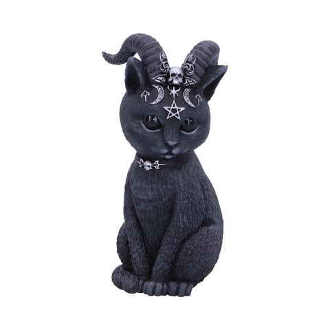 Pawzuph Horned Occult Cat Figurine b5148r0 Nemesis Now