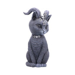 Pawzuph Horned Occult Large Cat Figurine