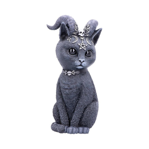 Pawzuph Horned Occult Large Cat Figurine Nemesis Now B5236S0 at Mystical and Magical