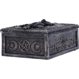 Familiar Spell Black Cat Sigil Trinket Tarot Box  at Mystical and Magical Halifax UK