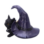 Piper Witches Cat and Purple Hat Figurine