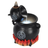 Pouring Cauldrons Light Up Backflow Incense Cone Holder from Mystical and Magical Halifax