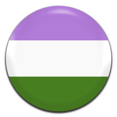 Pride Genderqueer 25mm Button Pin Badge at Mystical and Magical