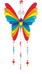 Rainbow Butterfly with Beads Resin Suncatcher