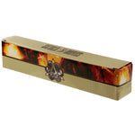 box for Rainbow Marble Effect Skull Incense Stick burner Holder
