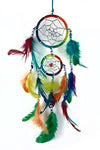 Rainbow Dreamcatcher Double Circles