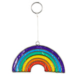 Small Rainbow Resin Suncatcher with Window Sucker from Mystical and Magical Halifax