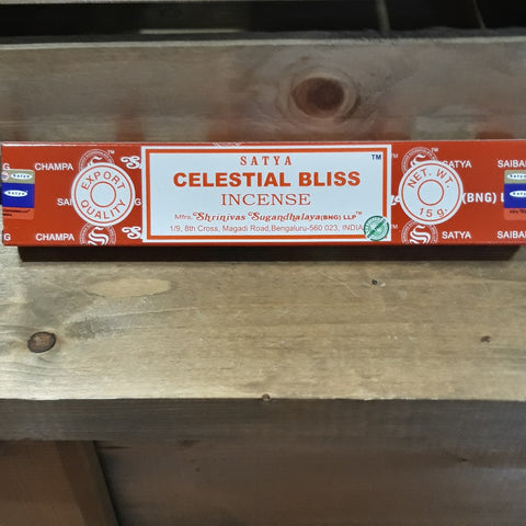 Satya Celestial Bliss Incense Sticks at Mystical and Magical