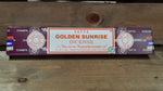 Satya Golden Sunrise incense Sticks at Mystical and Magical Halifax UK