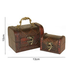 Set of 2 diamond design Treasure Chests