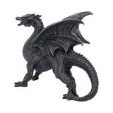 Obsidian Dragon Watcher Figurine