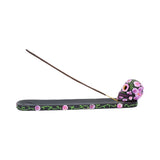 Sugar Petal Skull Day of the Dead Incense Holder Ashcatcher