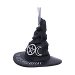 Witches Hat Eat Sleep Spell Repeat Hanging Ornament at Mystical and Magical