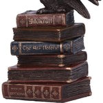 Spellcraft Witches Familiar Owl on Book Bronzed Figurine books