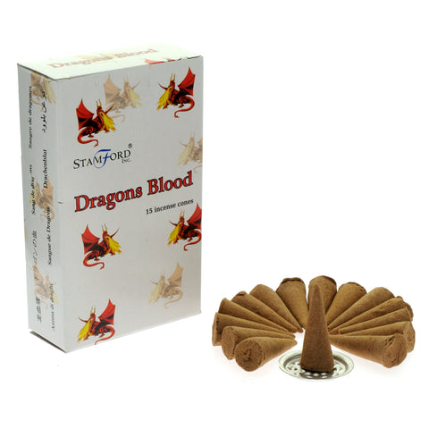 Dragon's Blood Stamford Incense Cones