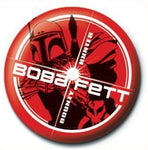 Star Wars Bobba Fett Bounty Hunter Button Badge from Mystical and Magical Halifax