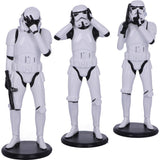 Star Wars The Original Stormtrooper Three Wise Sci-Fi Figurines Nemesis Now B4889P9