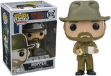 Stranger Things Hopper with Donut #512  Funko POP Vinyl Figure Collectible 