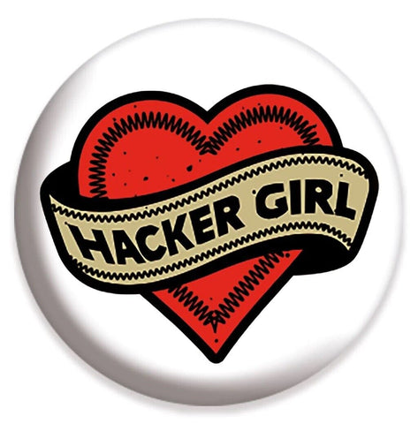 Stranger Things Season 4 Hacker Girl Pin Badge