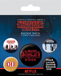 Netflix Stranger Things Upside Down Badge Pack