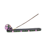 Sugar Petal Skull Day of the Dead Incense Holder Ashcatcher