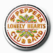 The Beatles (Sgt Peppers Logo) Button Pin Badge