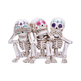 Three Wise Calaveras Skeleton Figurine at Mystical and Magical Halifax UK