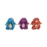 Three Wise Dragonlings Figurines Dragon Ornaments