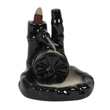 Water Wheel Backflow Waterfall Incense Cone Burner  at Mystical and Magical