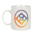 Rainbow Celtic Knot Ceramic Mug