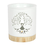 Ceramic Tree of Life Oil Burner - Wax Melter at Mystical and Magical