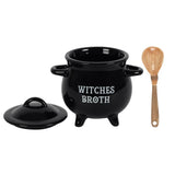 Witches Broth Cauldron Soup Bowl Set