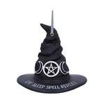 Witches Hat Eat Sleep Spell Repeat Hanging Ornament at Mystical and Magical